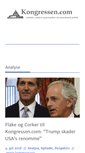 Mobile Screenshot of kongressen.com