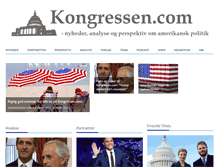 Tablet Screenshot of kongressen.com